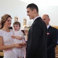 Krepšininko S. Galdiko vestuves trikdė jo dukrelės verksmas