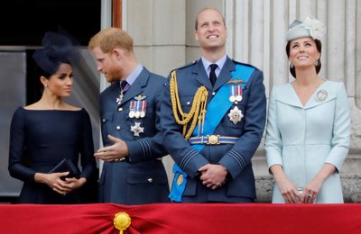 Princas Williamas, Kate Middleton, princas Harry ir Meghan Markle