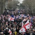 Bruzda Gruzija – susirinko dešimtys tūkstančių žmonių