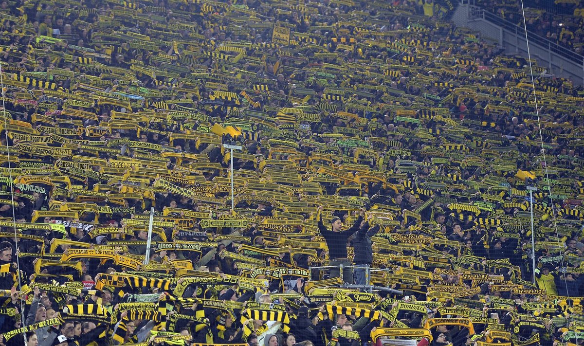 Dortmundo "Borussia" klubo fanai