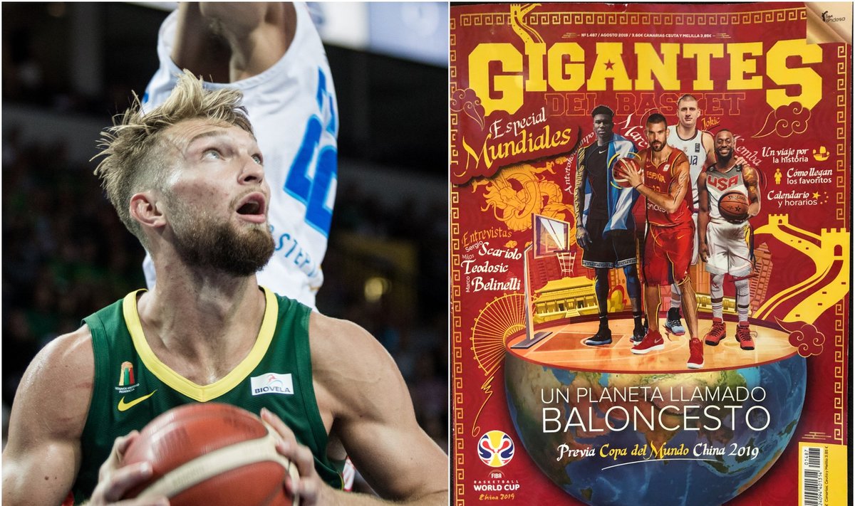 Domantas Sabonis, "Gigantes del Basket" viršelis / Foto: DELFI, "Gigantes del Basket"