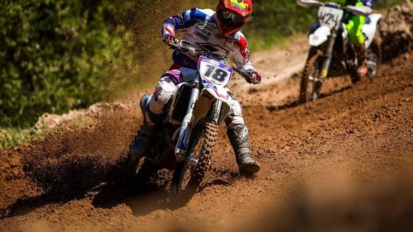 Domantą Jazdauską artėjančiame motokroso čempionato etape tenkina tik pergalė