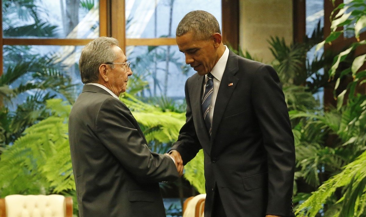 Raulis Castro, Barackas Obama