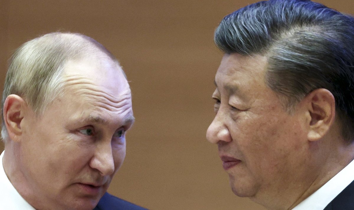V. Putinas ir Xi Jinpingas
