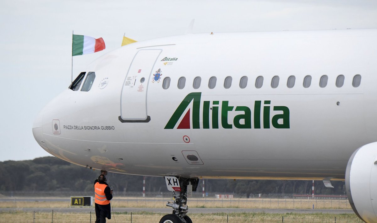 „Alitalia“  lėktuvas