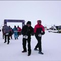 „Antarctica Ice Marathon“ dalyviai sustingo „Manekenų iššūkiui“