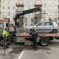 В августе с вильнюсских улиц принудительно вывезут 50 автомобилей