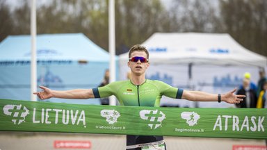 Pirmajame Lietuvos triatlono taurės etape Alytuje dominavo favoritai