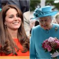 Kodėl karalienė pyksta ant Kates Middleton?