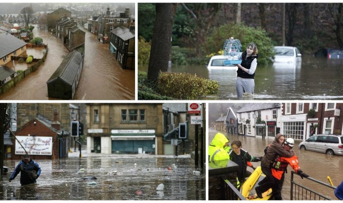 Potvyniai Anglijoje