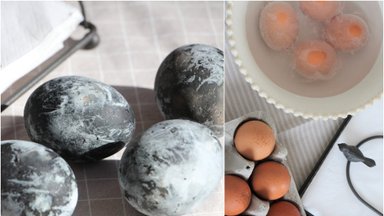 „Akmeniniams“ kiaušiniams prireiks tik vieno natūralaus ingrediento: pabandę kitaip nebedažo