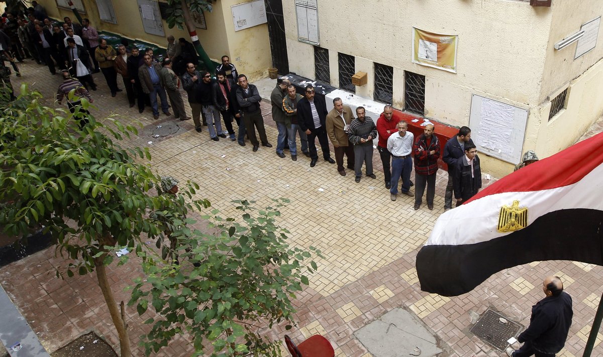 Egipte vyksta rinkimai