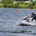 „Sport1": vandens motociklų kovos virė Lampėdžių ežere