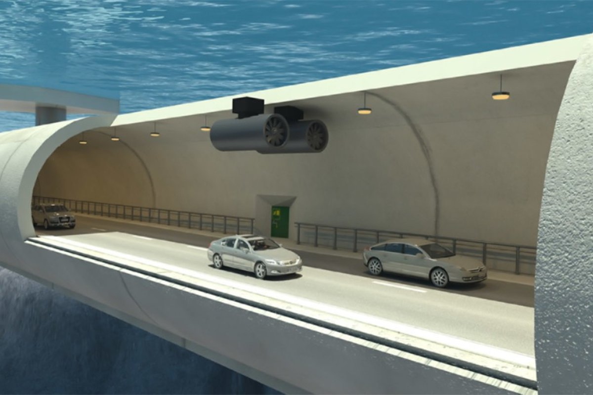 Norge lover å bygge verdens første slike tunnel