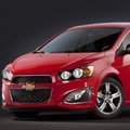 „Chevrolet Sonic“ atšaukiamas, nes degalų bakas gali atsikabinti