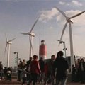 Argentinos mokslo mugėje - vėjo turbinos, ledynai ir Čilės kalnakasių kapsulė