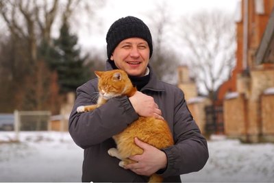 Marius Talutis ir katinas Naglis