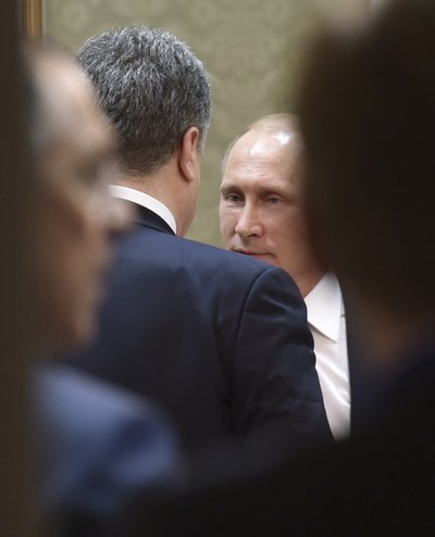 Petro Porošenka, Vladimiras Putinas