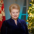 Жители Литвы выбрали человеком года президента Грибаускайте