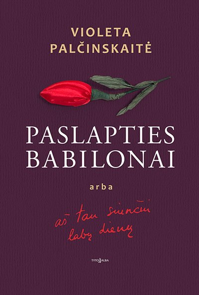 Violeta Palčinskaitė „Paslapties babilonai arba aš tau siunčiu labų dienų“