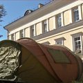 Студенты поставили палатки у министерства: цены на жилье космические