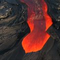Iš Havajų ugnikalnio prasiveržė įspūdingo grožio lava