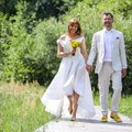 Vlada Musvydaitė ištekėjo už savo mylimojo, verslininko Gedimino Vilčiausko: meilės šventė vyko Anykščiuose