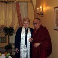 D. Grybauskaitė Dalai Lamai: žmonės jus myli
