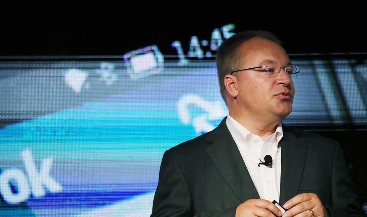 Stephenas Elopas "Nokia" naujų produktų pristatyme