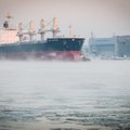 Klaipėdos uoste dėl vėjo ribojama laivyba