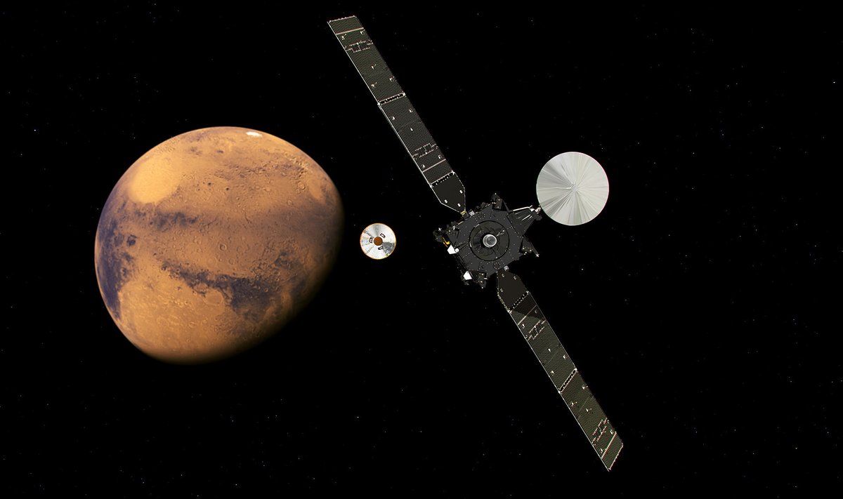 ESA ir Rusijos misija į Marsą