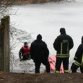 Vilniaus pakraštyje įlūžo žvejys, išgelbėtas žmogus prarado sąmonę