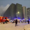 Maskvos centre – didelis gaisras