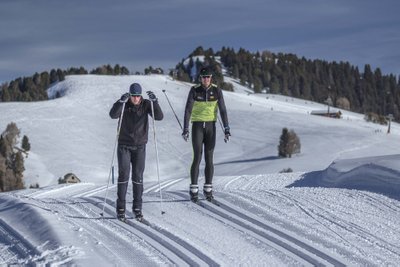 Aurimo Adomavičiaus ir Dominyko Jančionio žiemos treniruotė žiemą / Foto: LIF