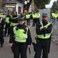 Londone per skiepų priešininkų protestą sužeisti keturi policininkai