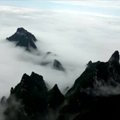 Kinijos svečiai gėrisi įspūdinga debesų jūra