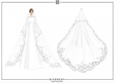 Meghan Markle vestuvinę suknelę kūrė Givenchy