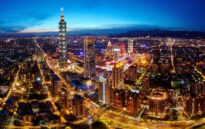 Taipei, the capital of Taiwan