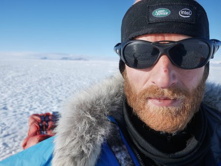 Benas Saundersas Antarktidoje