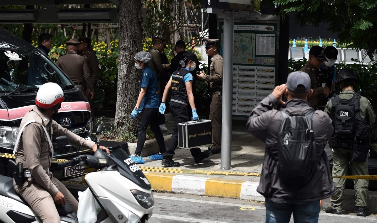 Tailando policija tiria sprogimo vietą