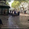 Liudininkai užfiksavo tragiškus išpuolio Barselonoje padarinius
