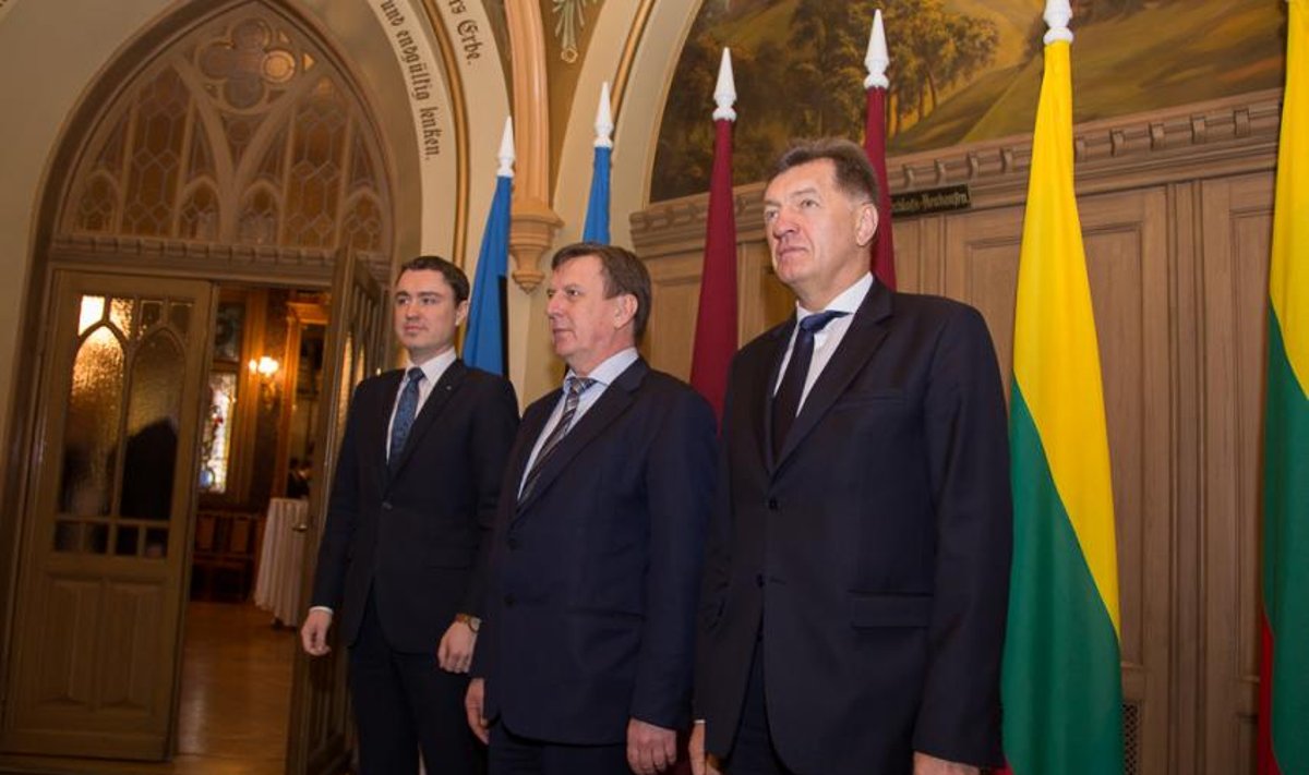 Baltic prime ministers. Photo LRV.lt