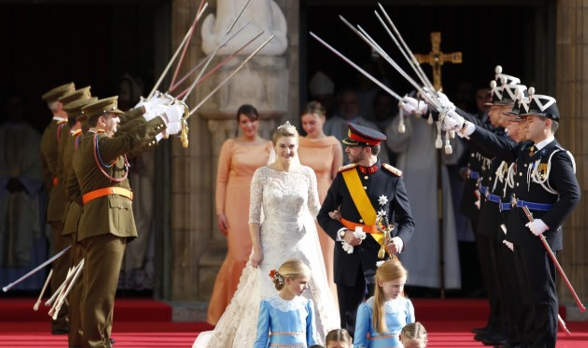 Princo Guillaume ir Stephanie de Lannoy vestuvės