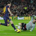 L.Messi rungtynėse su „Celta“ klubu neišlaikė nervai ir jis smogė varžovui