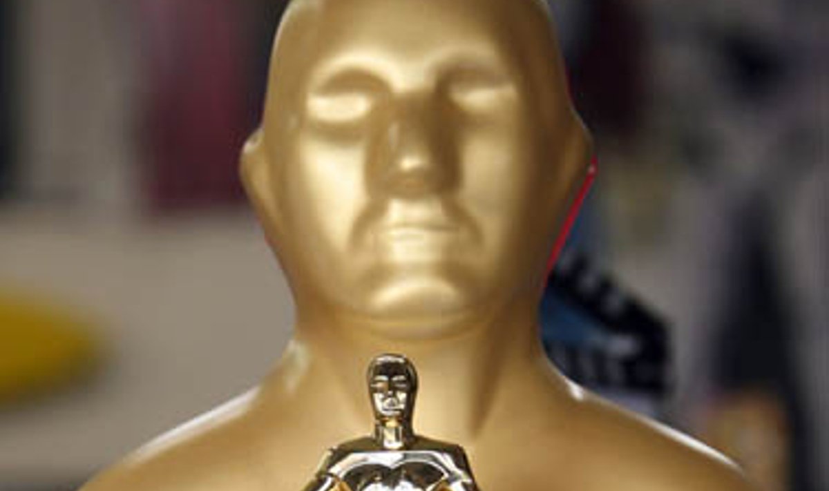 „Oskaro“ statulėlės kopija, parduodama Holivudo bulvaro suvenyrų parduotuvėje