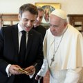 Popiežius Pranciškus ir Macronas Vatikane aptarė Ukrainą