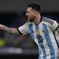 Kontroliniame mače – pasaulio čempionų pergalė 7:0 ir dviejų nulių zoną pasiekęs Messi