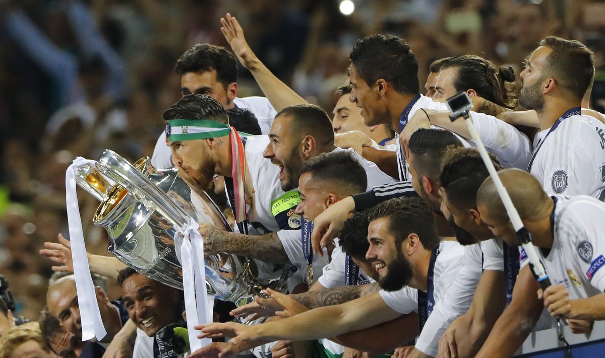 Madrido "Real" čempionų lygos nugalėtojai