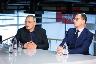 Michailas Chodorkovskis ir Žygimantas Pavilionis
