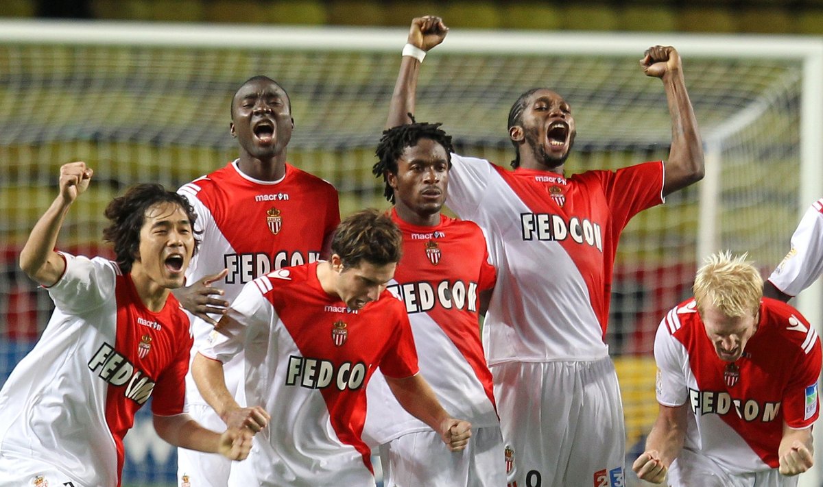 "Monaco" futbolininkai džiaugiasi pergale